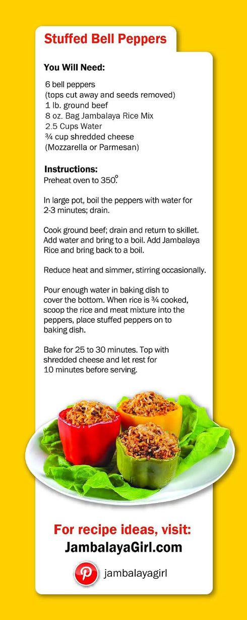 8 oz (4 pack) Jambalaya Girl Jambalaya Seasoned Rice Blend