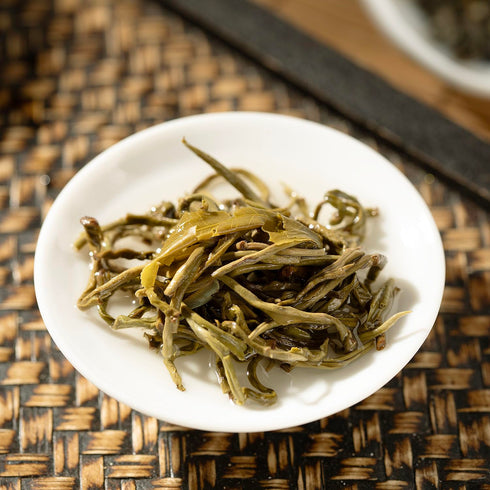 4 WHF Jasmine Green Tea, Premium Dragon Pearl Tea, Naturally Scented, Hand-Rolled Loose Leaf tea, Low Caffeine, Ounce