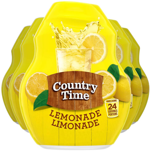 Country Time Format: Grocery Country Time Liquid Drink Mix, Lemonade, 48mL (Pack of 12)