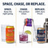 Pack 12 Pack Blakes Zero Proof Sparkling Mocktail Variety Non Alcoholic Carbonated Juice Beverage, Gluten Free