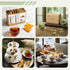 Pureleafia Set 12 15g 5g 2L Herbal Fruit Tea Gift - Artisan Flavors, Loose Leaf Pouches, Hot & Cold Brew, Sugar-Free