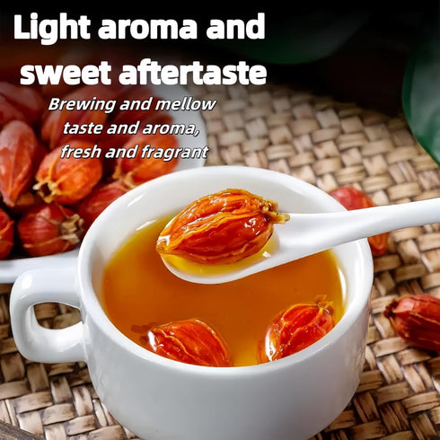 WXYTYSFA Tea,250g/8.8oz Dried Fruits of Gardenia,Gardenia jasminoides, Gardenia, Gardenia FruitGardenia Jasminoides