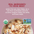 12 Oz 0g Seven Sundays Organic Muesli Cereal, Farmers Market Almond Date Currant, Bag, Gluten Free, Added Sugar, Enjoy