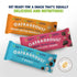 Pack, 2 36 count, 0.84 oz OATRAGEOUS! Chewy Granola Bars Variety Peanut Butter Chocolate Chip, Chocolate Chunk