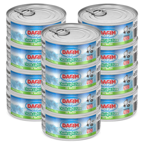 Dagim Chunk Light Tuna in Water Canned Tuna Fish - 6 oz. Kosher