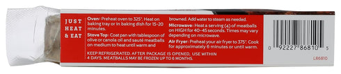 AmyLu 10 OZ Italian Style Chicken Meatballs