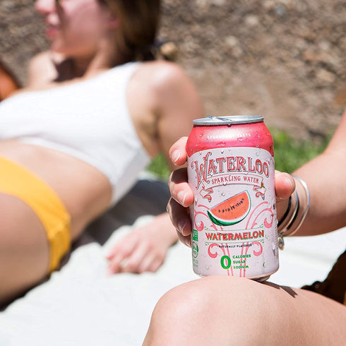 ADVENTURE BOX 8 Pack, 12 Oz Pack 8 Waterloo Sparkling Water, Flavors Variety Naturally Flavored, Zero Calories | Zero