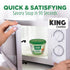 KING COMBOS 14 oz Pack (2) Healthy Choice Chicken With Rice Soup, Microwave Bowl, + QR Code