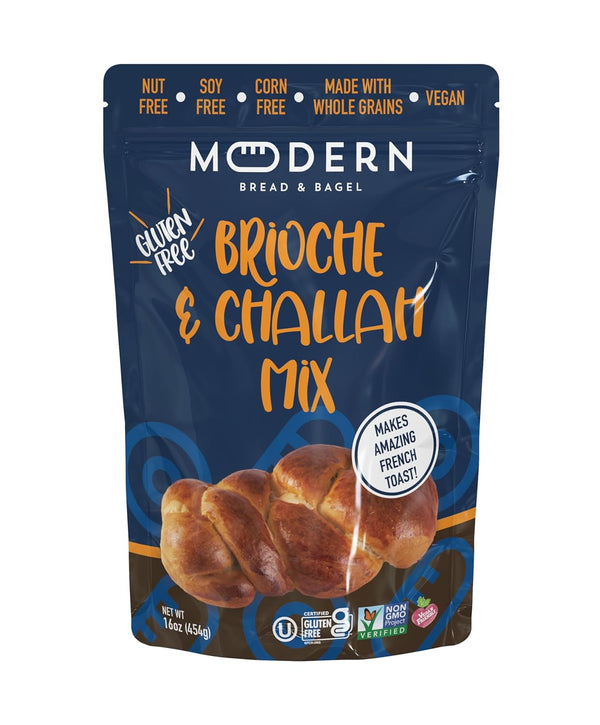 Modern Bread & Bagel Gluten-Free Brioche & Challah Mix | Certified Gluten Free | Nut Free