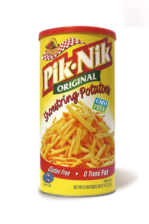 Pik-Nik Pik Nik Shoestring Potatoes, Original 9 oz (Pack of 3)