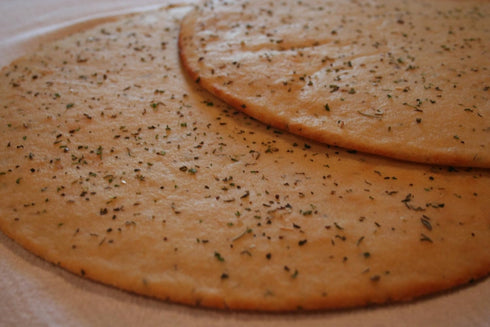 Pizza Crust Creations PALEO ARTISAN PIZZA CRUSTS - Gluten Free: Infused, Gourmet, Handmade, (6 Small)