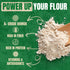 Greenfit 2lb Premium Organic White Quinoa Flour | Gluten Free, Non-GMO, Vegan | All-Purpose Flour Alternative | High
