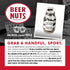 41 oz. BEER NUTS | Original Sweet and Salty Peanuts. Jar