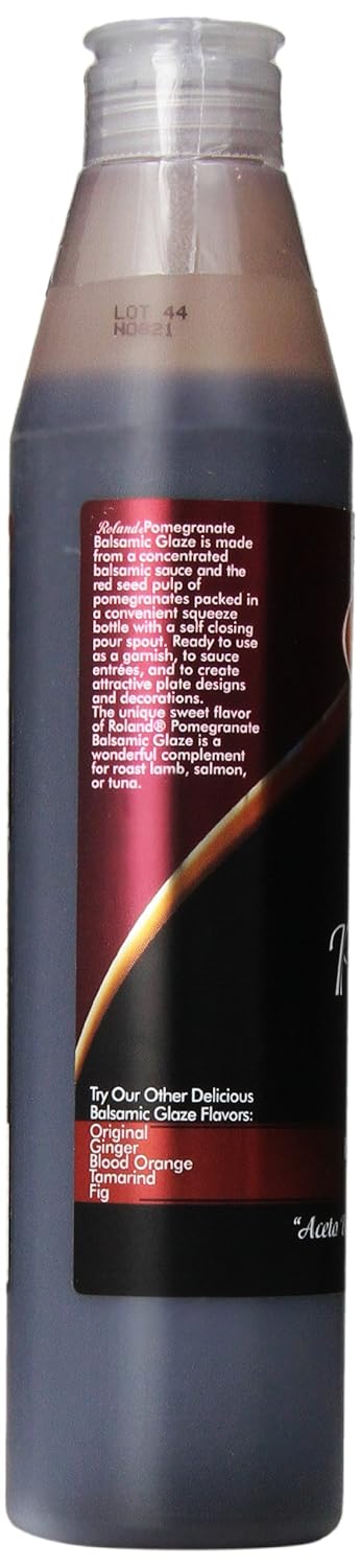 12.9 Roland Foods Balsamic Glaze, Pomegranate, Ounce