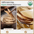 (3.53Oz) VIGOROUS MOUNTAINS Organic Shiitake Mushrooms Sliced, Great Size Fresh Texture Rehydrate Quickly, Dried