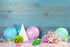 1" Inch (5 Fruidles Green Apple Gum Balls Fruit Flavored, Candy Buffet Treats, Machine Size Refills, Kosher Certified