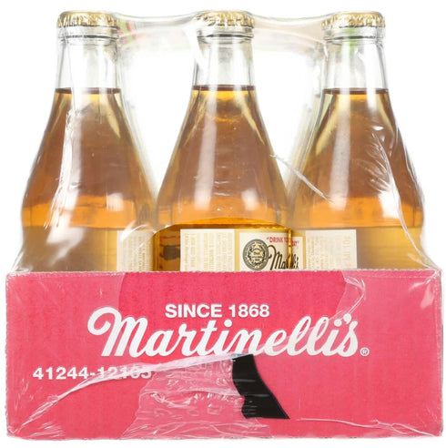Martinelli's 10 (Pack 12) Sparkling Apple Juice, Ounce