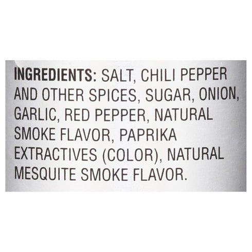 Weber Smokey Mesquite Seasoning, 2.75 Ounce Shaker