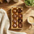 8 Count, 2.82 Oz Beyoglu Artisan Assorted Chocolate Pralines with Gourmet Fillings, Box
