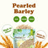 1.5 Food to Live Pearl Barley, Pounds Processed Hulled Barley, Cereal Grain, Kosher, Vegan, Bulk. Cooks Faster. High