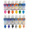 Bakery Crafts Premium Airbrush Food Coloring, 12 Bottle Set, 7.2 Fl Oz,