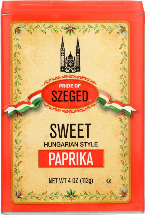 Paprika-4 6 Szeged Seasoning Sweet Ounce Containers, Case