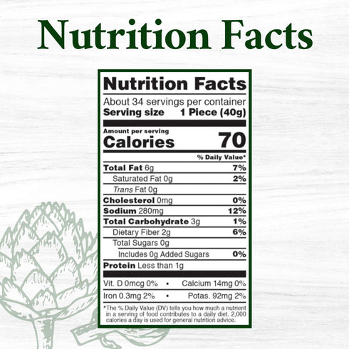 5 8.2 Pack 1 Roland Foods Roman Style Artichoke Hearts with Stalks, Specialty Imported Food, Pound Ounce Can