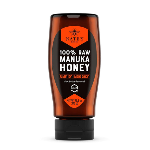 Nate's Raw Manuka Honey MGO 263+ | UMF 10+ Certified | 13.2