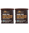Castle Kitchen Sugar Free Caramel Dark Hot Chocolate (2 Pack) Premium Plant