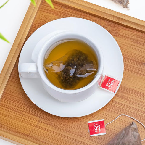 50 100% Premium Mullein Leaf Tea Bags. Made with Pure Mullein Leaves, for Lungs Cleanse and Respiratory Support, No