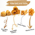 8.5oz, Cerez Pazari Baklava Pastry Baklava Gift Box with Rich Pistachios, Walnuts, Hazelnuts and Cashews, Halal Shatila