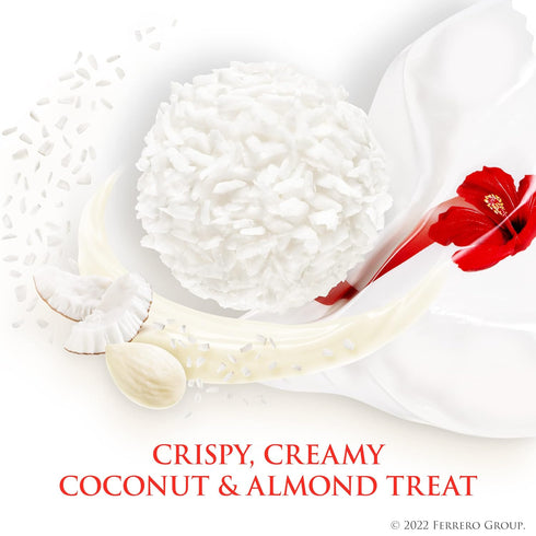 Raffaello 30 10.6 oz Coconut Almond Pralines in Metal Tin Box Individually Wrapped Treats