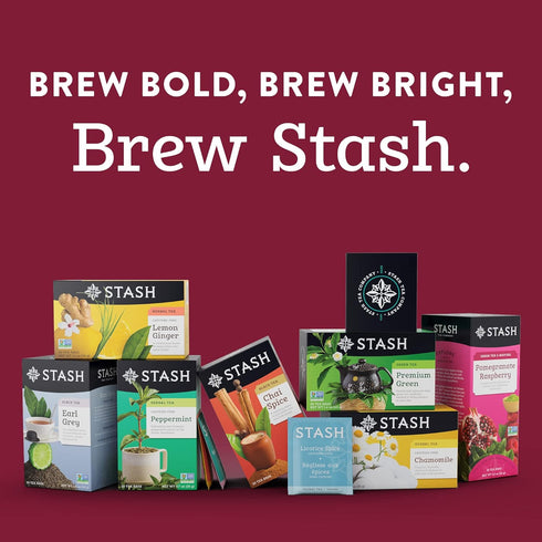 100 Stash Tea Christmas Morning Black Tea, Box of Tea Bags