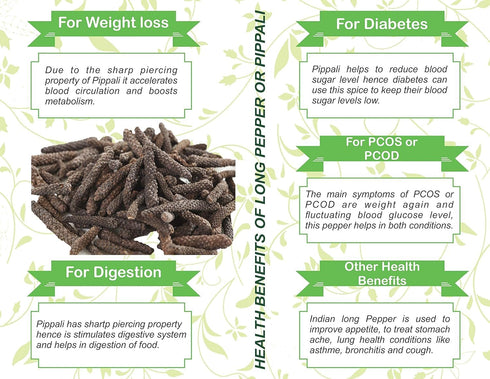 AYURVEDASHREE Whole Long Pepper, Best Indian Long Pepper (Pippali) 100 Gm Pack