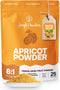 Jungle Powders Apricot Powder 3.5 Ounce Powdered Freeze Dried Apricot Fruit Smoothie