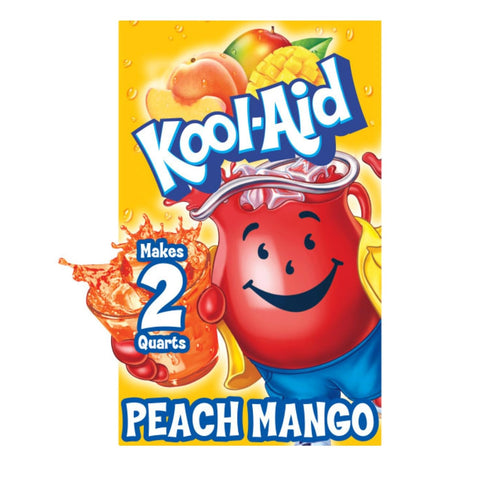 48 Kool Aid packets of Peach Mango Makes 96 quarts just add