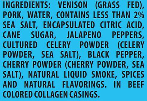1959 Pack 2 8 PEARSON RANCH SINCE Jalapeno Venison Meat Sticks of Jalapeno Meat Sticks Total Low-Carb, Gluten-Free