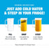 Packets, 64oz (Pack 10) Tiesta Tea - Maui Mango Cold Brew, Loose Leaf, Mango Pineapple Herbal Tea, Premium