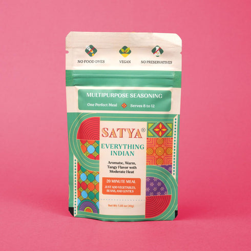 5 30g (150g Satya Everything Indian Masala Mix All Purpose Indian Seasoning Powder Fresh Sachets x Total) Instant