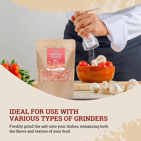 52USA 2 lb, Himalayan Pink Salt Coarse, Pink Himalayan Sea Salt, Coarse Grain Himalayan Salt, Pink Salt, Rock Salt