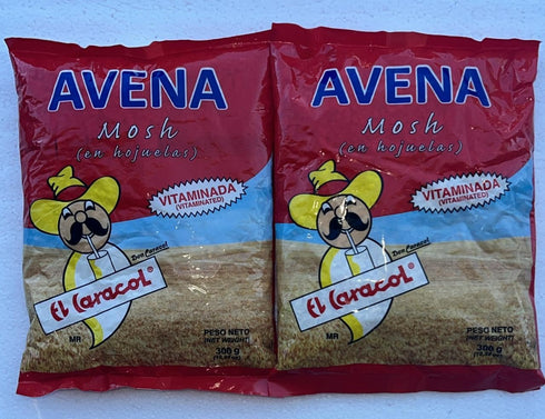 Generic Avena Mosh (en hojuelas) Nicaragua, 300 g, Pack of 2