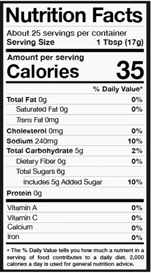 15 oz Stello Foods - Rosie's Habanero Ketchup