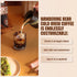 100% 32 oz, 3 pack Wandering Bear Espresso Roast Organic Cold Brew Coffee - Extra Strong Bold, Smooth, No Sugar Added