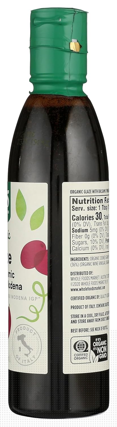 365 8.45 Oz by Whole Foods Market, Organic Balsamic Glaze, Fl