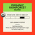 (80 Commercially San Francisco Bay K-Cup Coffee Pods, Organic Rainforest Blend ct), Medium-Dark Roast, Compostable USDA