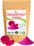 Indus Farms Red Dragon Fruit Powder (Pitaya Powder) Vibrant Pink Color for