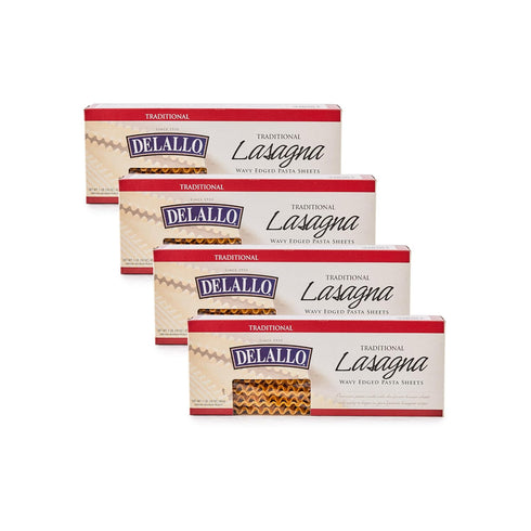 DeLallo Lasagna Sheets, 13.2 Ounce Box, Classic Italian Recipe, Made with 100%
