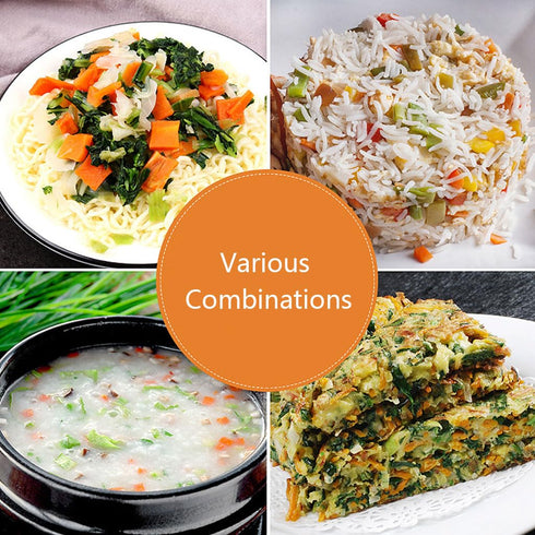 SXETBEAN 250g/8.8oz Dehydrated Vegetables, Dried Ramen Toppings, Natural Dried Vegetables for Ramen, Soup, Stew, Mixed