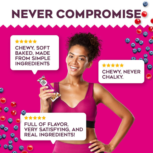88 12 Count, Acres Granola Bars, Triple Berry Crumble, School Safe, Allergen Free Seed & Oat Snack Bar, Gluten & Nut