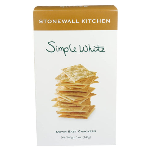 Stonewall Kitchen Simple White Crackers, 5 Ounces